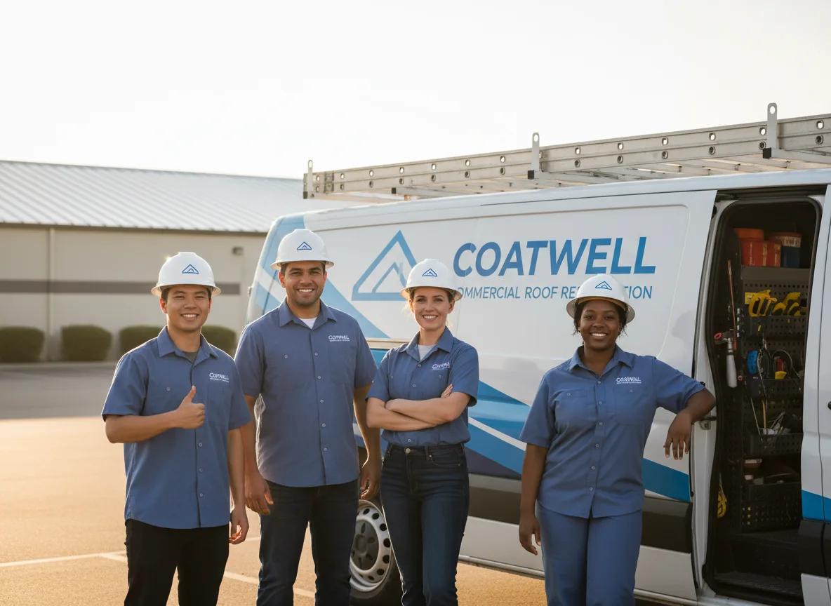 Commercial roof coating company in Harrold, SD